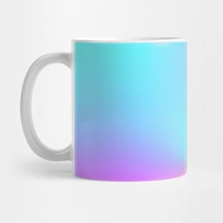 Rainbow Colors Abstract Blurry Gradient Ombre Soft Tie Dye Look Mug